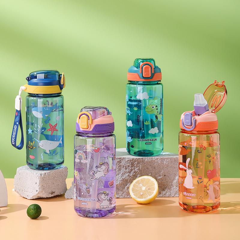 Baby Food Hipp - Botella de agua de dinosaurio de