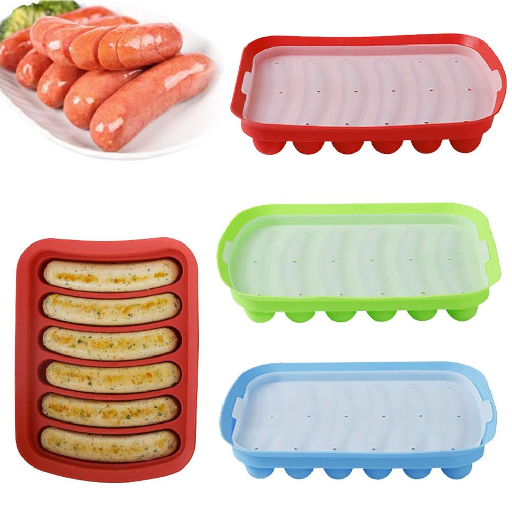 Baby Food Dogs - Molde de silicona DIY para salchichas,