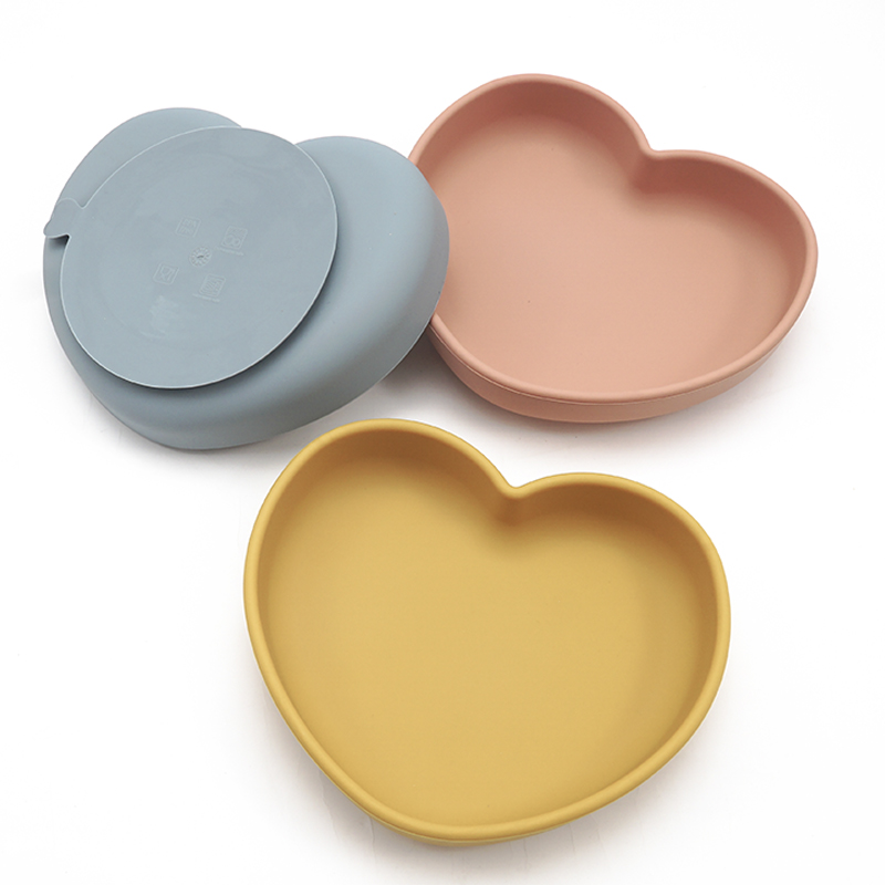 Baby Food Quality - Platos de alimentación de silicona de