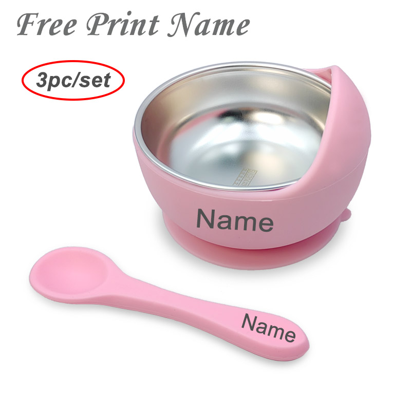 Baby Food Utensils - Juego de 3 uds de cuenco