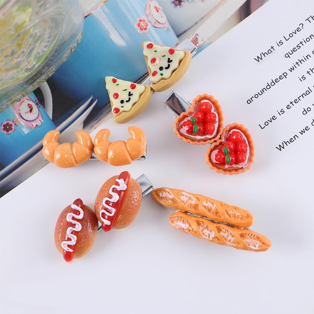Baby Food Dogs - Horquillas para el pelo para niñas