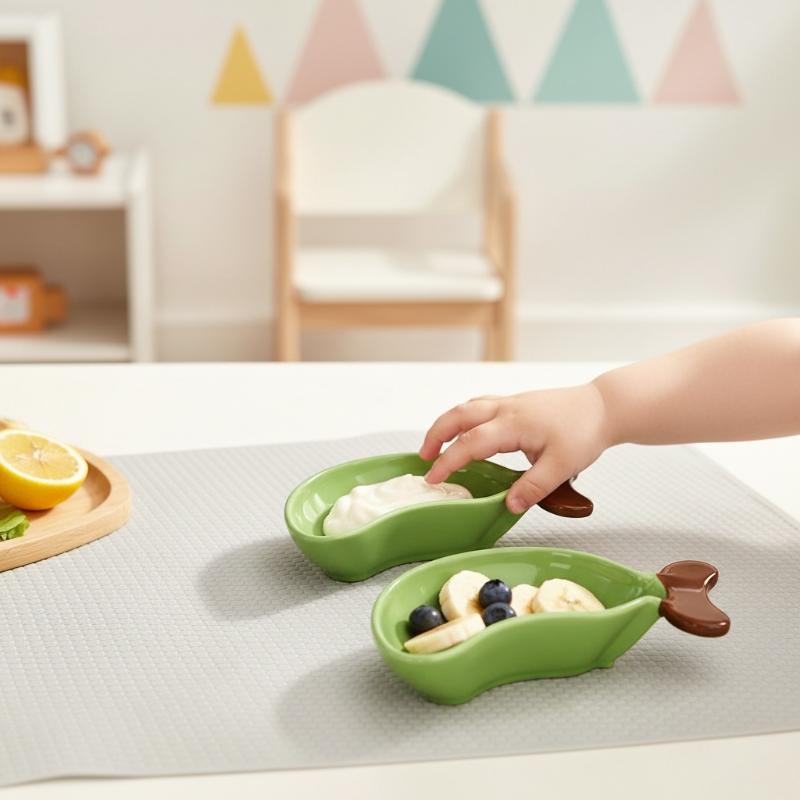Baby Food Banana - Plato Manual Multifuncional para Moler Plátanos,