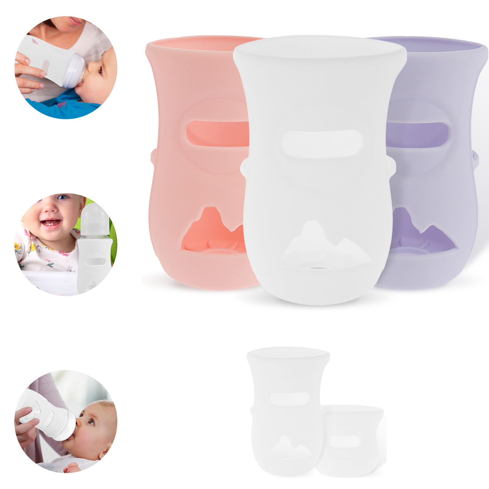 Baby Food Bottle - Fundas de silicona Funda de silicona