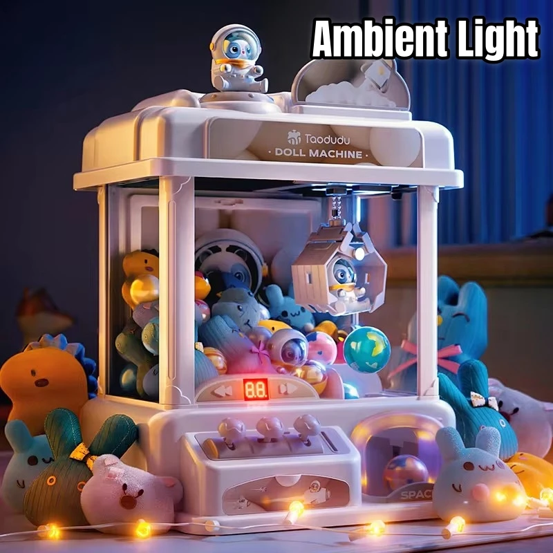 Baby Food Game - Mini máquina Arcade de garra espacial,