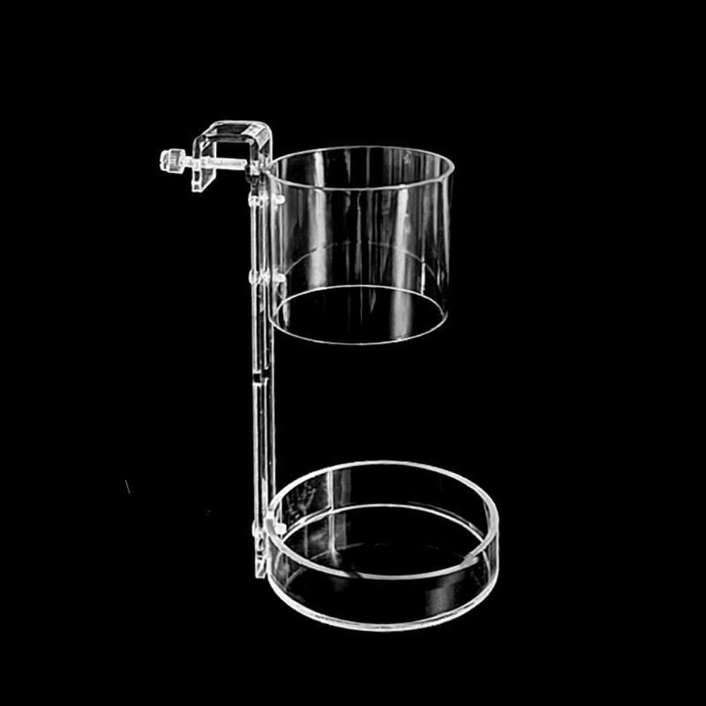 Baby Food Shrimp - Comederos acrílicos para acuario, anillo con