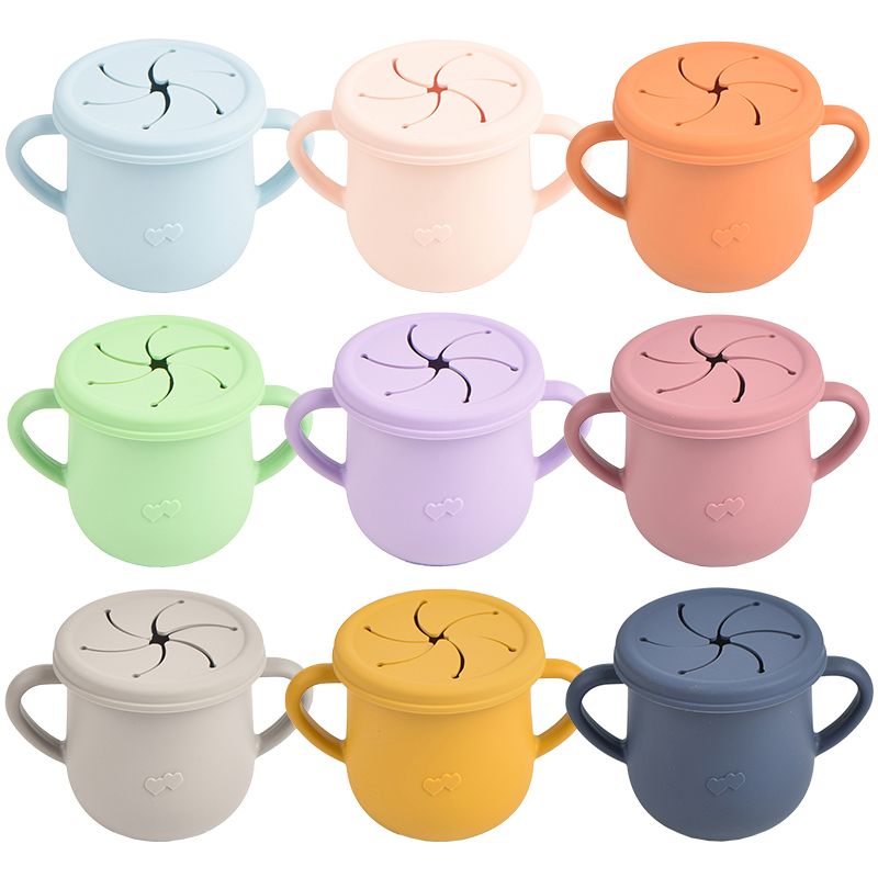 Baby Food Hipp - Tazas de alimentación de silicona para