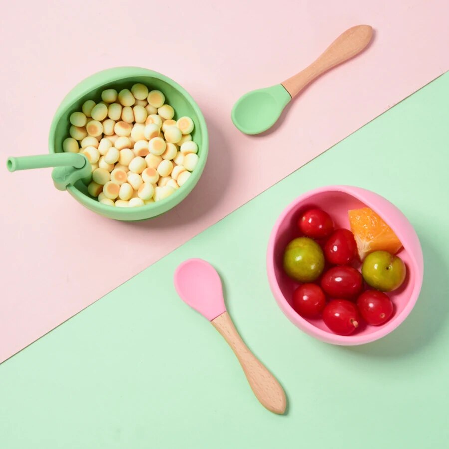 Tazón de alimentación de silic - Baby Food Quality reseña y precio