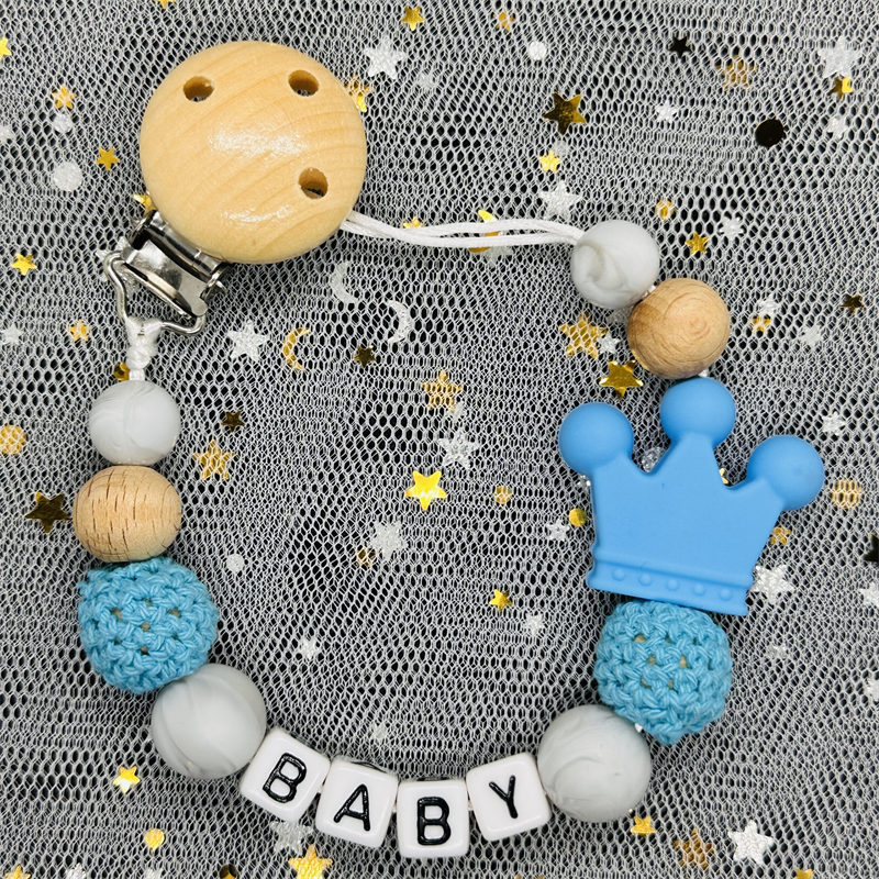 Cuentas de madera de haya con  - Baby Food Name reseña y precio