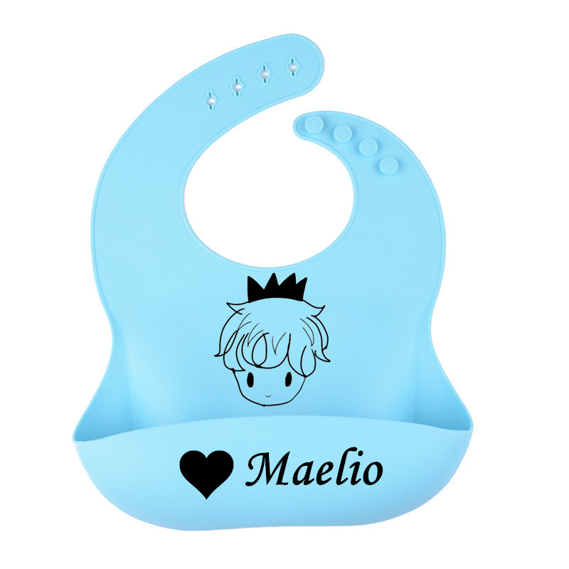 Babero de silicona con cualqui - Baby Food Name reseña y precio