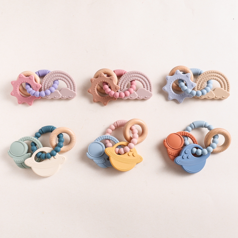 Mordedor de silicona para bebé - Baby Food Name reseña y precio