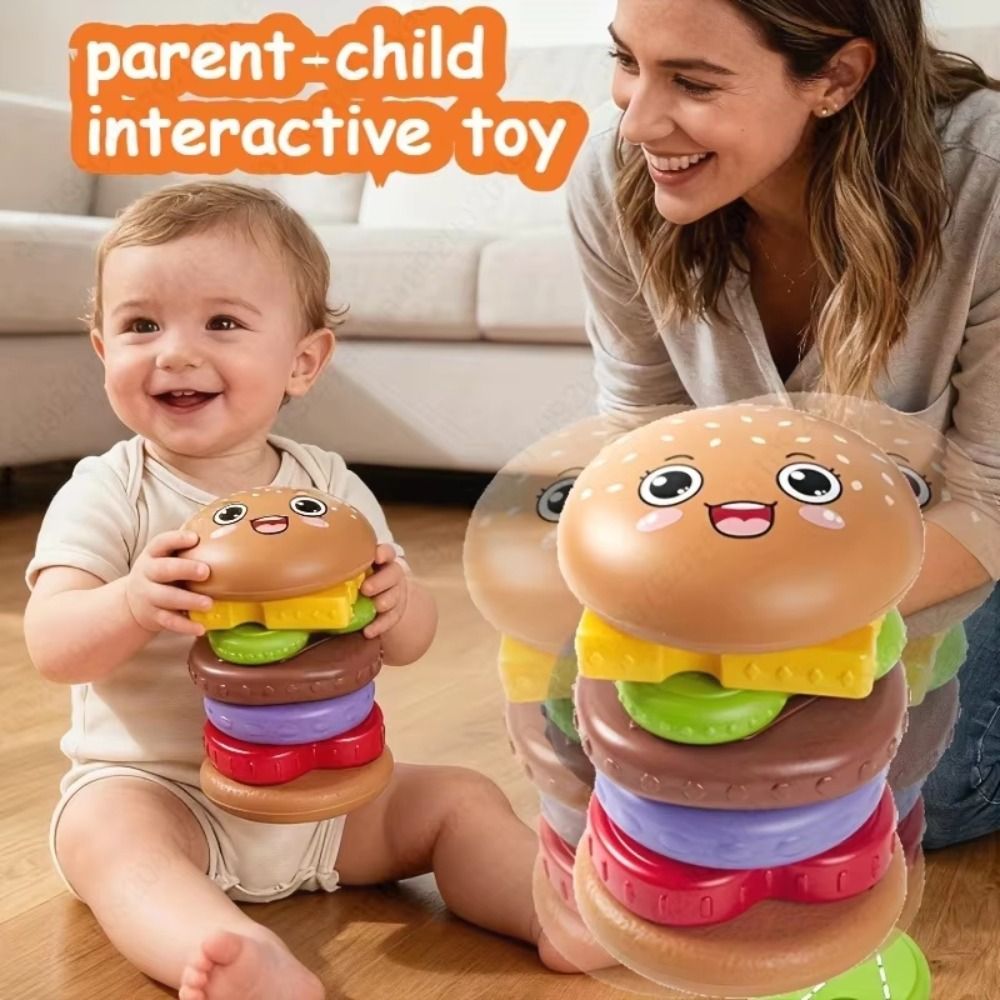 Juego de apilar hamburguesas,  - Baby Food Game reseña y precio