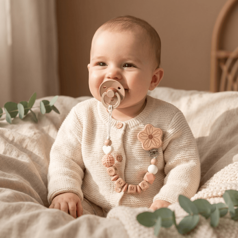 Clip para Chupón Personalizado - Baby Food Name reseña y precio