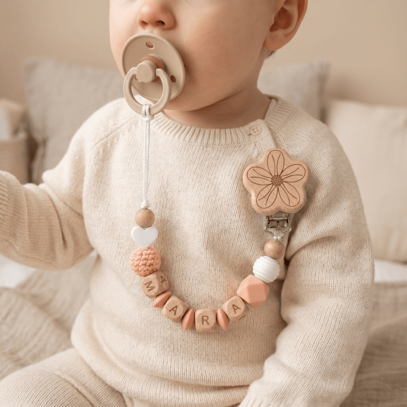 Clip para Chupón Personalizado - Baby Food Name reseña y precio