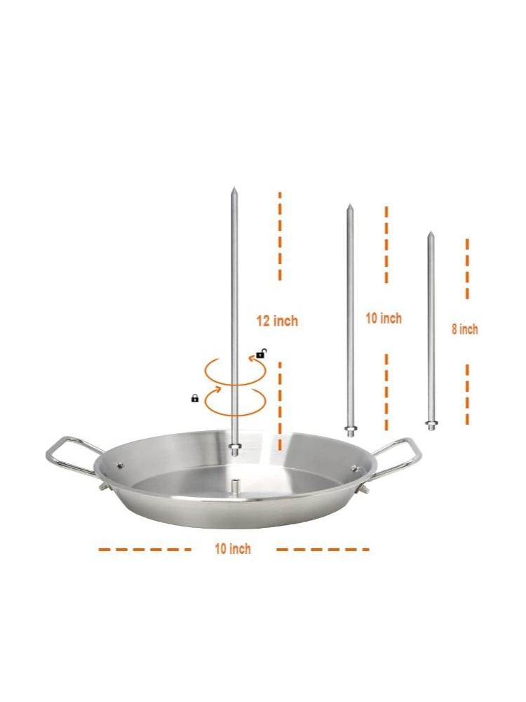 Plato para barbacoa con broche - Baby Food Brand reseña y precio